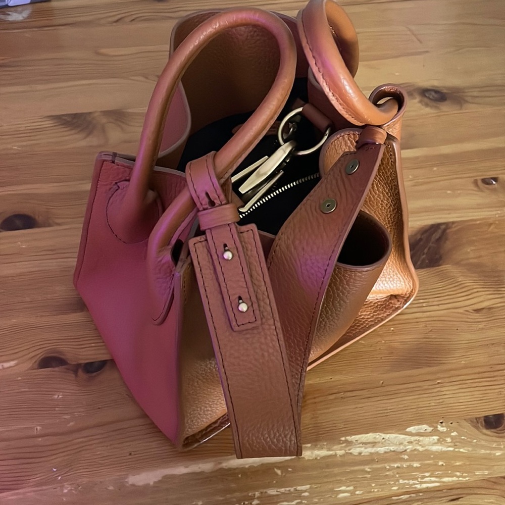 Mini leather bag